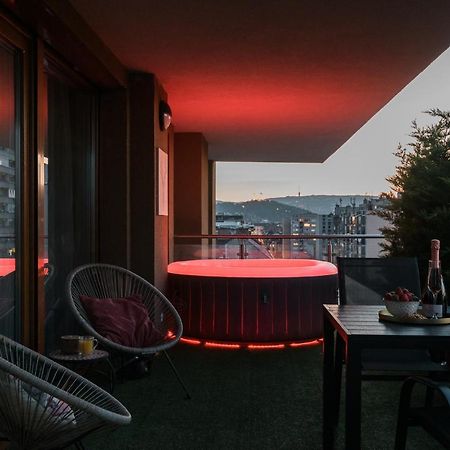Downtown Penthouse Budapest Exteriör bild