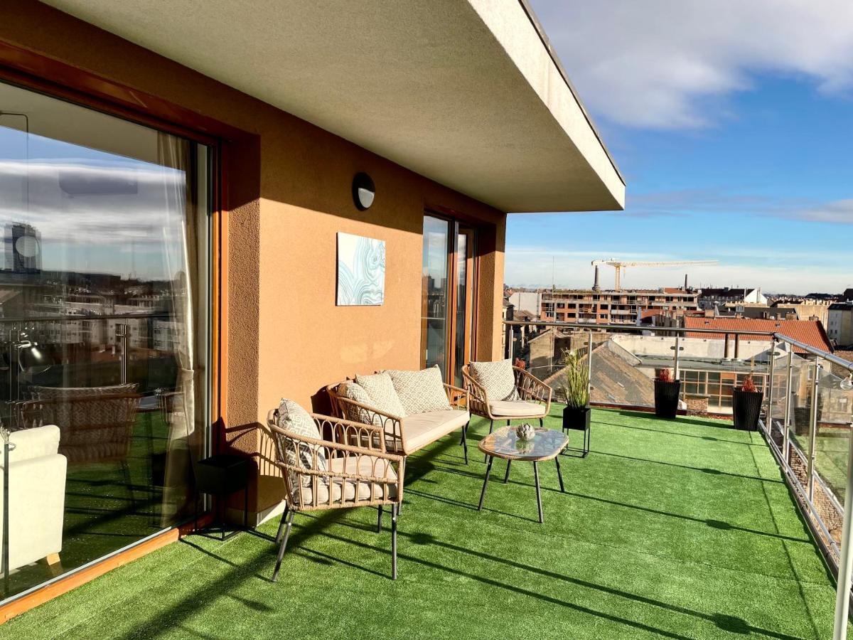 Downtown Penthouse Budapest Exteriör bild